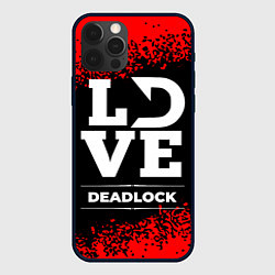 Чехол для iPhone 12 Pro Max Deadlock love классика, цвет: 3D-черный