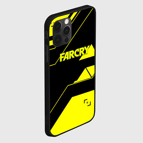 Чехол iPhone 12 Pro Max Farcry geometry sport / 3D-Черный – фото 2