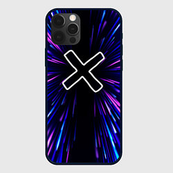 Чехол для iPhone 12 Pro Max A Silent Voice neon energy, цвет: 3D-черный