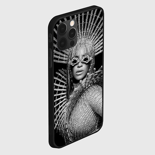 Чехол iPhone 12 Pro Max Beyonce R&B / 3D-Черный – фото 2