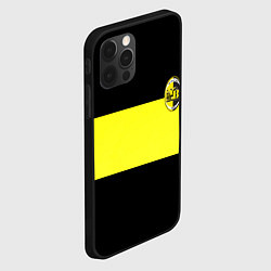 Чехол для iPhone 12 Pro Max Янг бойс полоса, цвет: 3D-черный — фото 2