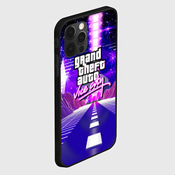 Чехол для iPhone 12 Pro Max GTA vice city retrovawe, цвет: 3D-черный — фото 2