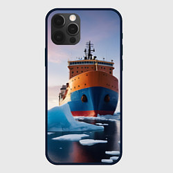 Чехол для iPhone 12 Pro Max Северный морской путь, цвет: 3D-черный