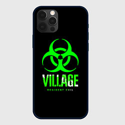 Чехол для iPhone 12 Pro Max Resident Evil8 toxic, цвет: 3D-черный