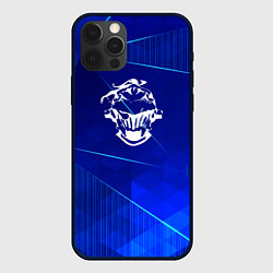 Чехол для iPhone 12 Pro Max Goblin Slayer blue poly, цвет: 3D-черный