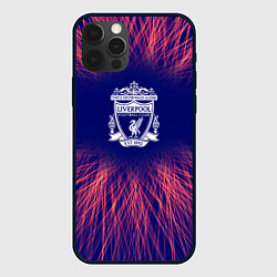 Чехол для iPhone 12 Pro Max Liverpool red energy, цвет: 3D-черный