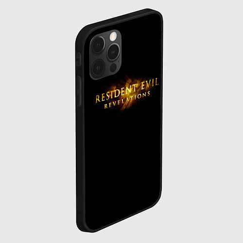 Чехол iPhone 12 Pro Max Resident Evil 7 biohazard / 3D-Черный – фото 2