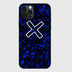 Чехол для iPhone 12 Pro Max A Silent Voice blue energy, цвет: 3D-черный