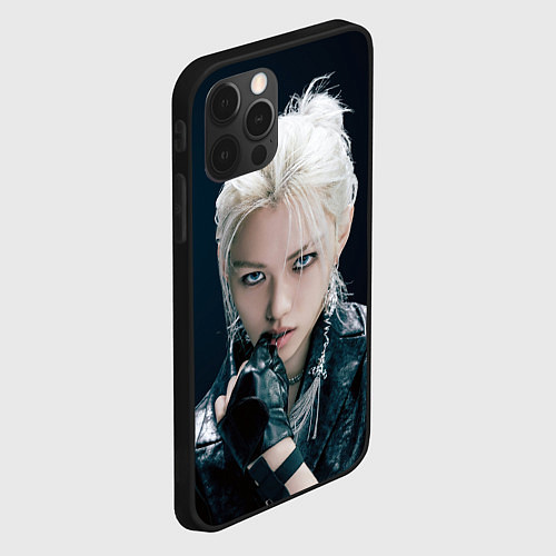 Чехол iPhone 12 Pro Max Stray Kids Felix Giant concept / 3D-Черный – фото 2