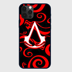 Чехол для iPhone 12 Pro Max Assassins Creed Shadows, цвет: 3D-черный