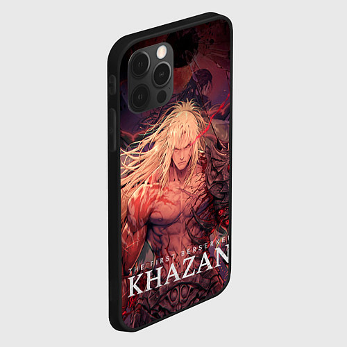 Чехол iPhone 12 Pro Max Герой The first berserker khazan / 3D-Черный – фото 2