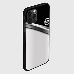 Чехол для iPhone 12 Pro Max Nissan logo auto, цвет: 3D-черный — фото 2