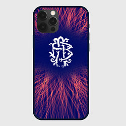 Чехол для iPhone 12 Pro Max Nickelback red energy, цвет: 3D-черный
