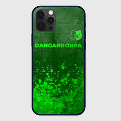 Чехол для iPhone 12 Pro Max Danganronpa - green gradient посередине, цвет: 3D-черный