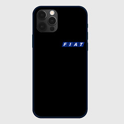 Чехол для iPhone 12 Pro Max FIAT logo auto, цвет: 3D-черный