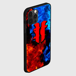 Чехол для iPhone 12 Pro Max Starcraft fire steel, цвет: 3D-черный — фото 2