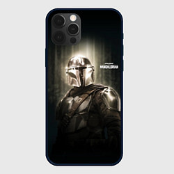 Чехол для iPhone 12 Pro Max Din Djarin - The Mandalorian, цвет: 3D-черный