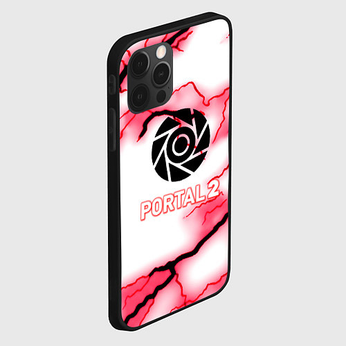 Чехол iPhone 12 Pro Max Portal storm / 3D-Черный – фото 2