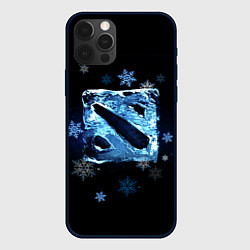 Чехол для iPhone 12 Pro Max Dota 2 - ice, цвет: 3D-черный