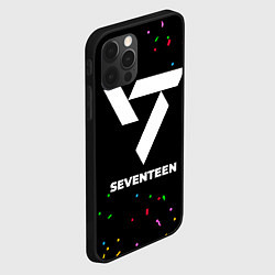 Чехол для iPhone 12 Pro Max Seventeen конфети, цвет: 3D-черный — фото 2