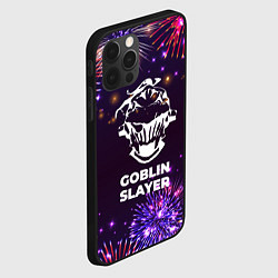 Чехол для iPhone 12 Pro Max Праздничный Goblin Slayer, цвет: 3D-черный — фото 2