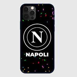 Чехол для iPhone 12 Pro Max Napoli конфети, цвет: 3D-черный