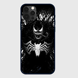 Чехол для iPhone 12 Pro Max Venom in dark web, цвет: 3D-черный