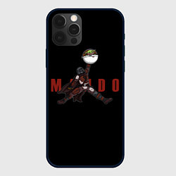Чехол для iPhone 12 Pro Max Air Mando, цвет: 3D-черный