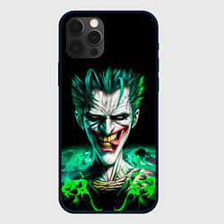 Чехол для iPhone 12 Pro Max Безумный клоун Джокер, цвет: 3D-черный
