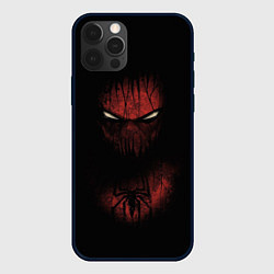 Чехол для iPhone 12 Pro Max Darkness Spider-Man, цвет: 3D-черный
