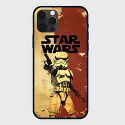 Чехол для iPhone 12 Pro Max Звездные войны - клон, цвет: 3D-черный