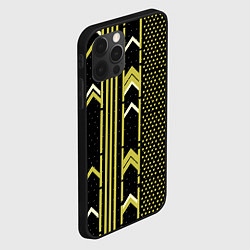 Чехол для iPhone 12 Pro Max Закулисье классика на чёрном фоне, цвет: 3D-черный — фото 2