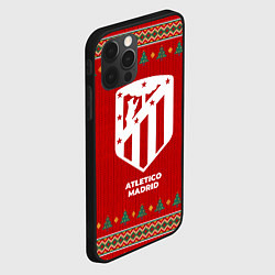 Чехол для iPhone 12 Pro Max Atletico Madrid new year, цвет: 3D-черный — фото 2