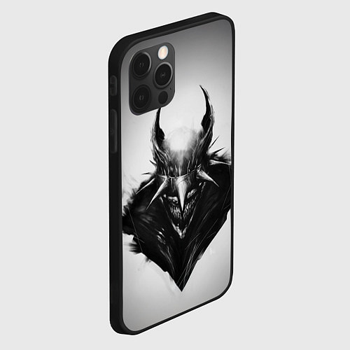 Чехол iPhone 12 Pro Max Batman who laughs / 3D-Черный – фото 2