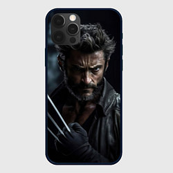 Чехол для iPhone 12 Pro Max Хью Джекман - росомаха, цвет: 3D-черный