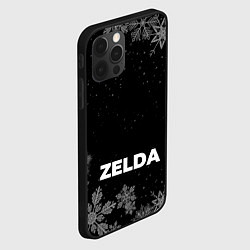 Чехол для iPhone 12 Pro Max Снежный Zelda, цвет: 3D-черный — фото 2