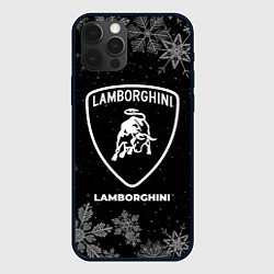 Чехол для iPhone 12 Pro Max Снежный Lamborghini, цвет: 3D-черный