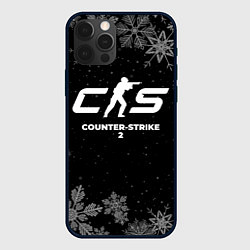 Чехол для iPhone 12 Pro Max Снежный Counter-Strike 2, цвет: 3D-черный