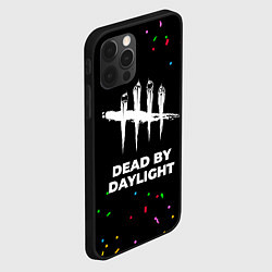 Чехол для iPhone 12 Pro Max Dead by Daylight конфети, цвет: 3D-черный — фото 2