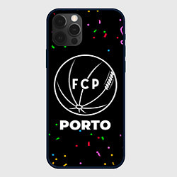 Чехол для iPhone 12 Pro Max Porto конфети, цвет: 3D-черный