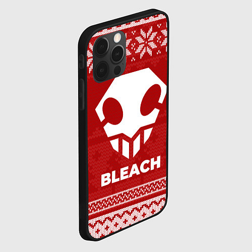 Чехол iPhone 12 Pro Max Новогодний Bleach / 3D-Черный – фото 2