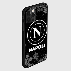Чехол для iPhone 12 Pro Max Снежный Napoli, цвет: 3D-черный — фото 2