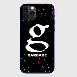 Чехол для iPhone 12 Pro Max Garbage конфети, цвет: 3D-черный