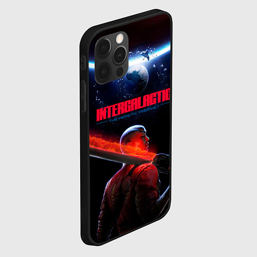 Чехол iPhone 12 Pro Max Героиня Intergalactic the heretic prophet / 3D-Черный – фото 2