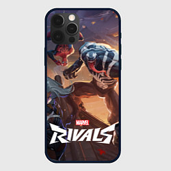Чехол для iPhone 12 Pro Max Персонажи Marvel rivals, цвет: 3D-черный
