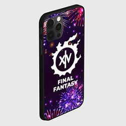 Чехол для iPhone 12 Pro Max Праздничный Final Fantasy, цвет: 3D-черный — фото 2