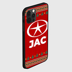 Чехол для iPhone 12 Pro Max JAC new year, цвет: 3D-черный — фото 2