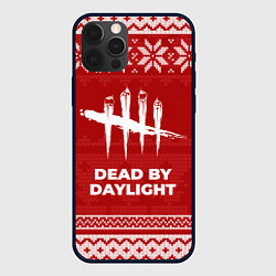 Чехол для iPhone 12 Pro Max Новогодний Dead by Daylight, цвет: 3D-черный