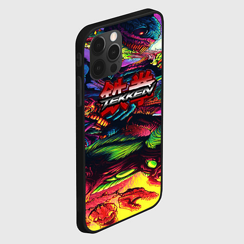 Чехол iPhone 12 Pro Max Tekken hyper monster steel / 3D-Черный – фото 2
