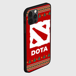 Чехол для iPhone 12 Pro Max Dota new year, цвет: 3D-черный — фото 2